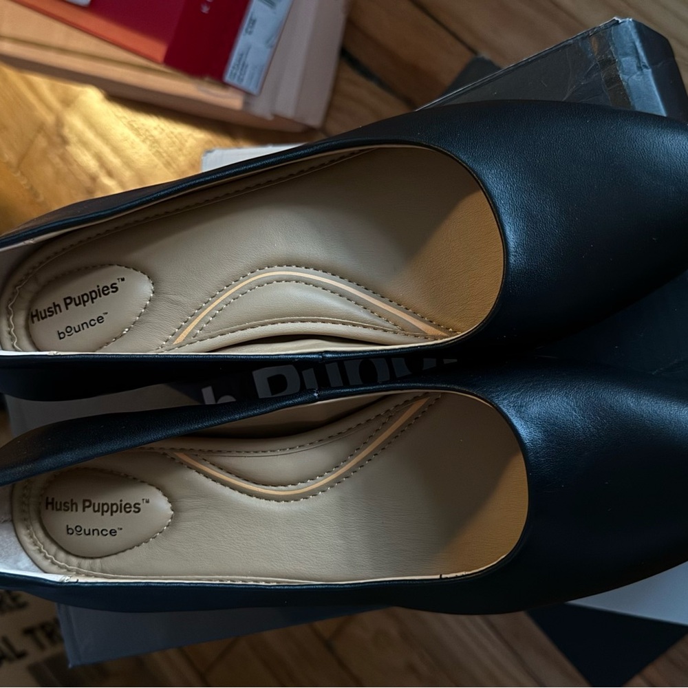 Hush Puppies Women's Elegant Black Loafers